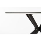 Üveglapos étkezőasztal T18504