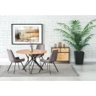 Fa asztallapos étkezőasztal T14610