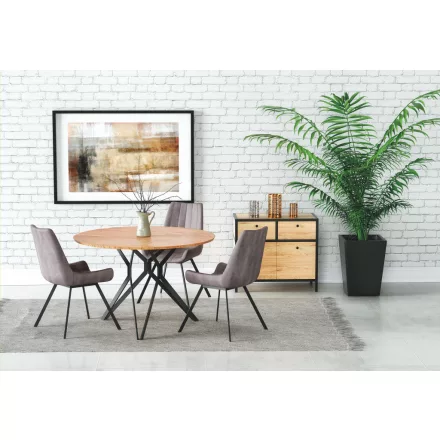 Fa asztallapos étkezőasztal T14610