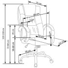 Szövet forgószék 2010001173410