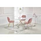 Üveglapos étkezőasztal T23004