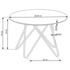 Fa asztallapos étkezőasztal T19544