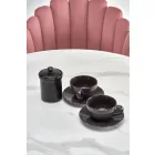 Üveglapos étkezőasztal T19575