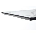 Üveglapos étkezőasztal T23194