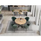 Fa asztallapos étkezőasztal T22483