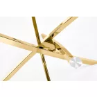 Üveglapos étkezőasztal T23448