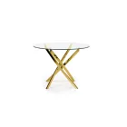 Üveglapos étkezőasztal T23448