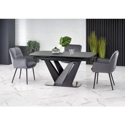 Üveg asztallapos étkezőasztal T22712