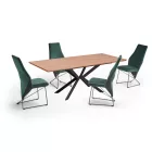 Fa asztallapos étkezőasztal T24365