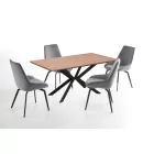 Fa asztallapos étkezőasztal T24365