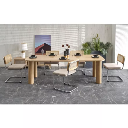 Fa asztallapos étkezőasztal T23602