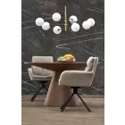 Fa asztallapos étkezőasztal T23861