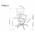 Ergonómikus irodaszék 2010001200000