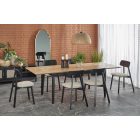 Fa asztallapos étkezőasztal T24922