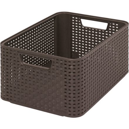 CURVER "STYLE" M MÉRETŰ RATTAN KOSÁR (18L) 205844