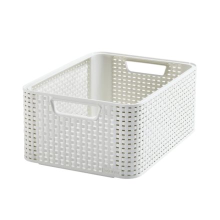 CURVER "STYLE" M MÉRETŰ RATTAN KOSÁR (18L) 205845