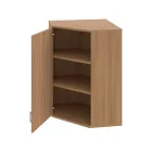 Irodai polcos sarokszekrény Strong SRV3 01LH meggy
