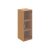 Üveges vitrin Drive D3 4002 bükk