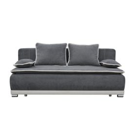 Ágyazható kanapéágy - Monte szürke fehér