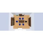 Tárgyalóasztal Cross CJ1600 éger