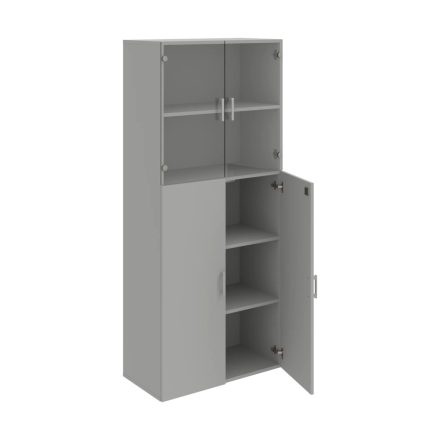 Vitrines szekrény Drive DZ5 8008 szürke