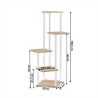 Fém virágtartó állvány 0000354722