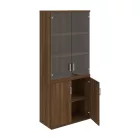 Vitrines szekrény Strong SZ5 8012 dió