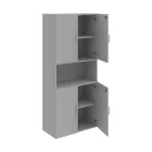Zárható irodai szekrény Drive DZ5 8005 szürke