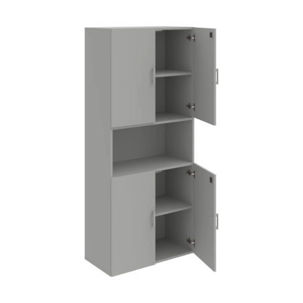 Zárható irodai szekrény Drive DZ5 8005 szürke