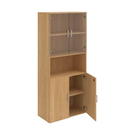 Vitrines szekrény Drive DZ5 8007 tölgy