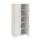 Zárható irodai szekrény Drive DZ5 8006 fehér