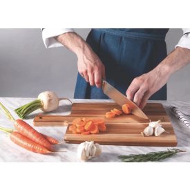   Tramontina Churrasco Teakfa nyeles vágódeszka szögletes 40x27 cm