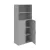 Zárható irodai szekrény Drive DZ5 8004 szürke