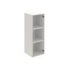 Üveges vitrin Drive D3 4002 fehér
