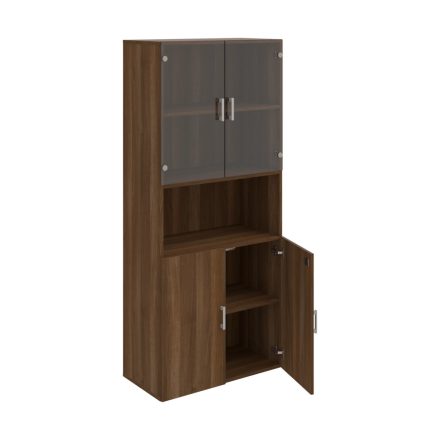 Vitrines szekrény Drive DZ5 8007 dió
