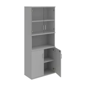 Vitrines szekrény Strong SZ5 8010 szürke