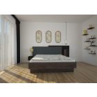 Li-DM 160x200 ágykeret ágyráccsal iszap tölgy