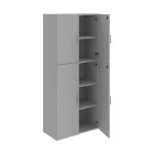 Zárható irodai szekrény Drive DZ5 8006 szürke