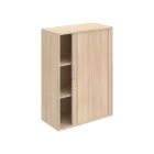 Zárható irodai szekrény Drive DZ3 8007P akác