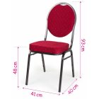 Irodai tárgyalószék T39359