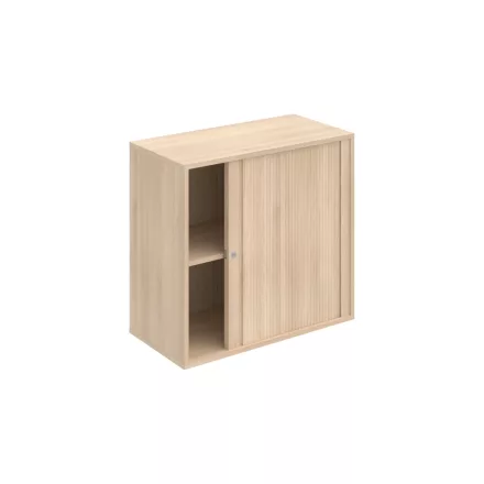 Zárható irodai szekrény Drive DZ2 8003P akác