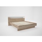 Ap-DM Fa ágykeret 180 cm sonoma