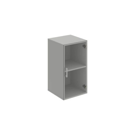 Üveges vitrin Drive D2 4002 szürke