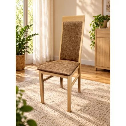 Favázas elegáns étkezőszék sonoma tölgy T9002-4-0003