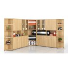 Üveges vitrin Strong S2 8004 szürke