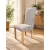 Favázas elegáns étkezőszék sonoma tölgy-szürke T9005-3-0001