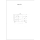 Nor-794 üveges komódok