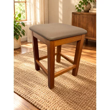 Favázas stoki dió-cappuccino textilbőr T9032-20-02