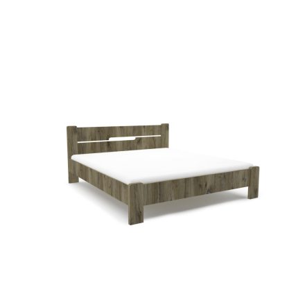 Ol-DM Fa ágykeret 180x200 cm sötét justus tölgy