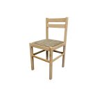 Favázas háttámlás étkezőszék sonoma tölgy T9000-4-0002